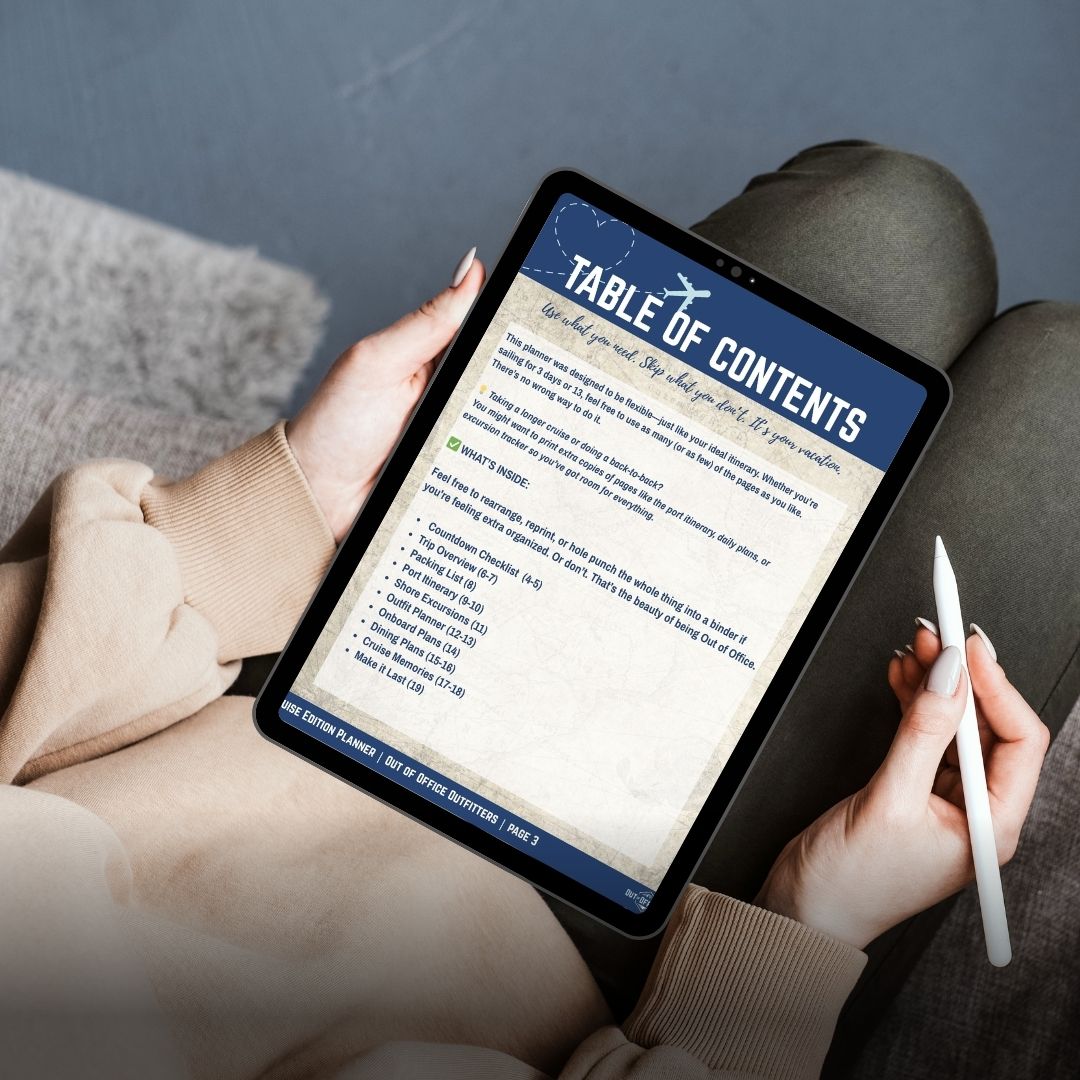 🛳 Cruise Edition Trip Planner – Free Download - Out of Office Outfitters -
