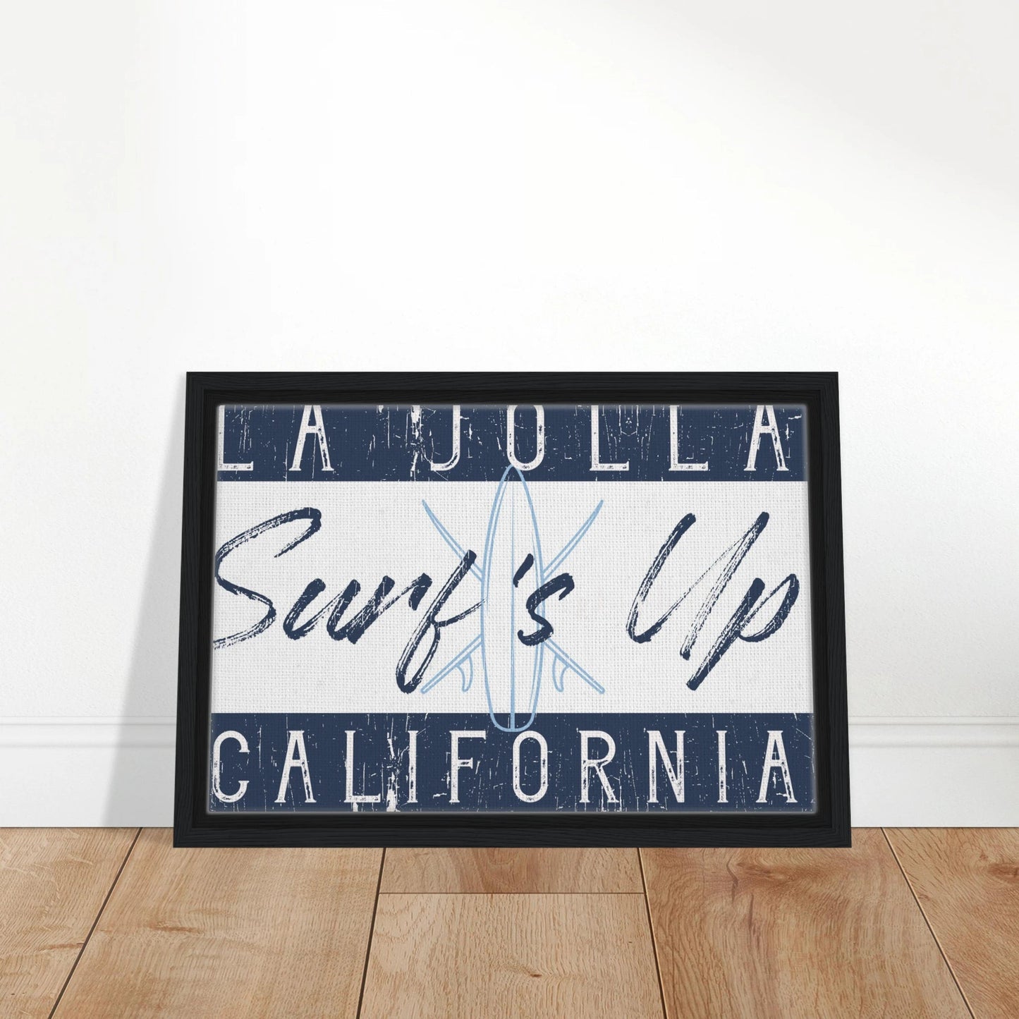 Surf's Up Custom Location Canvas Wall Art - Out of Office Outfitters - Print Material