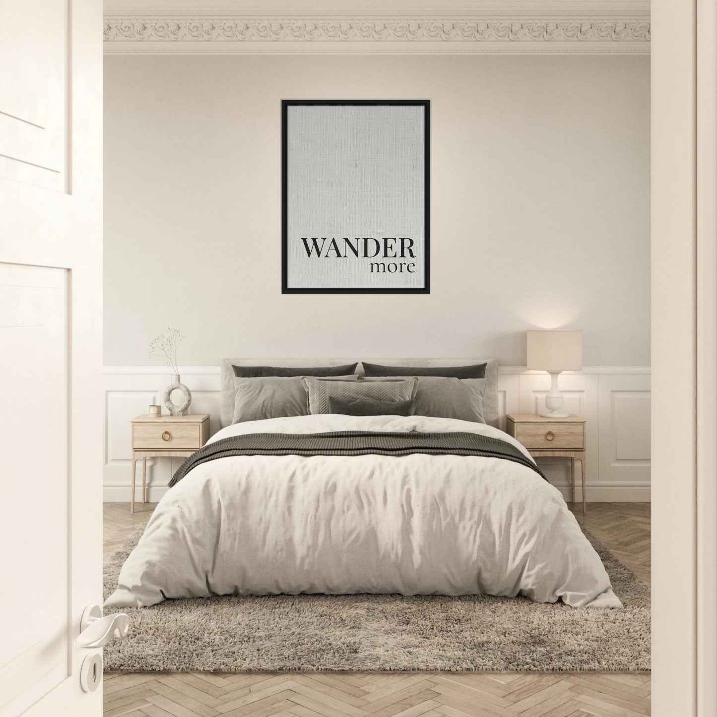 Wander More Canvas Wall Art