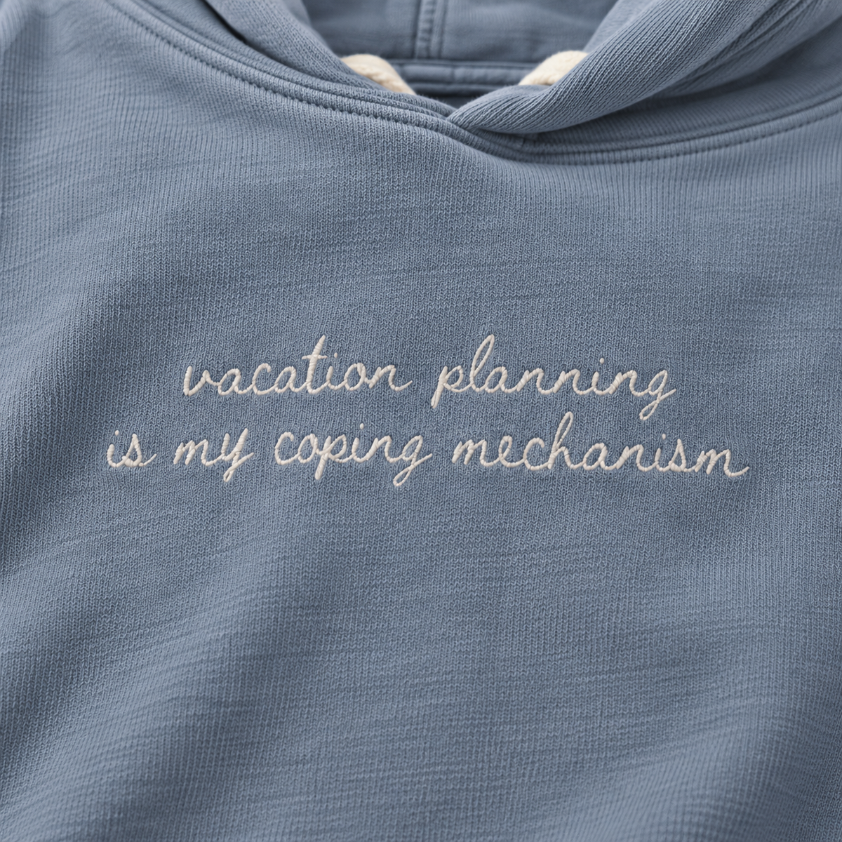 "Vacation Planning is my Coping Mechanism" Personalized Travel Truths Hoodie
