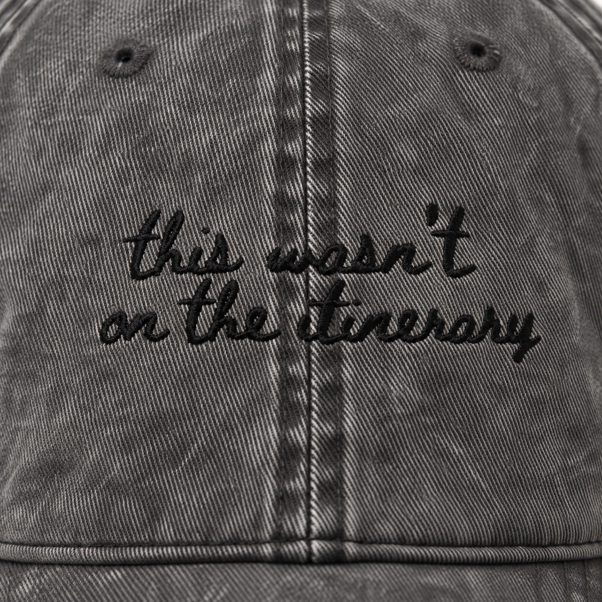 This Wasn't on the Itinerary - Crew Only Travel Truths Hat