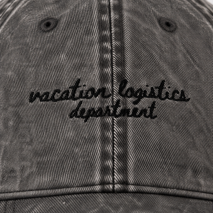Vacation Logistics Department - Travel Truths Hat