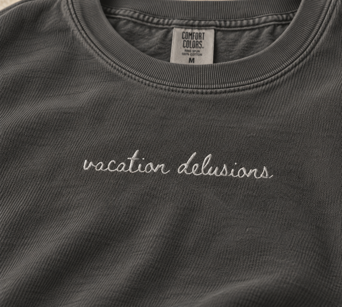 "Vacation Delusions" Travel Truths Sweatshirt