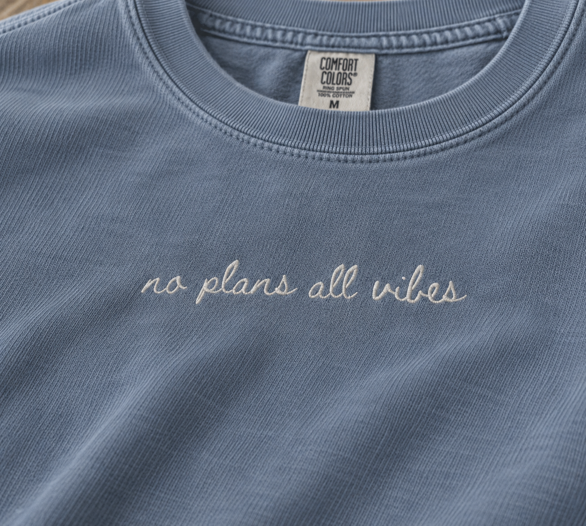 "No Plans All Vibes" Travel Truths Sweatshirt