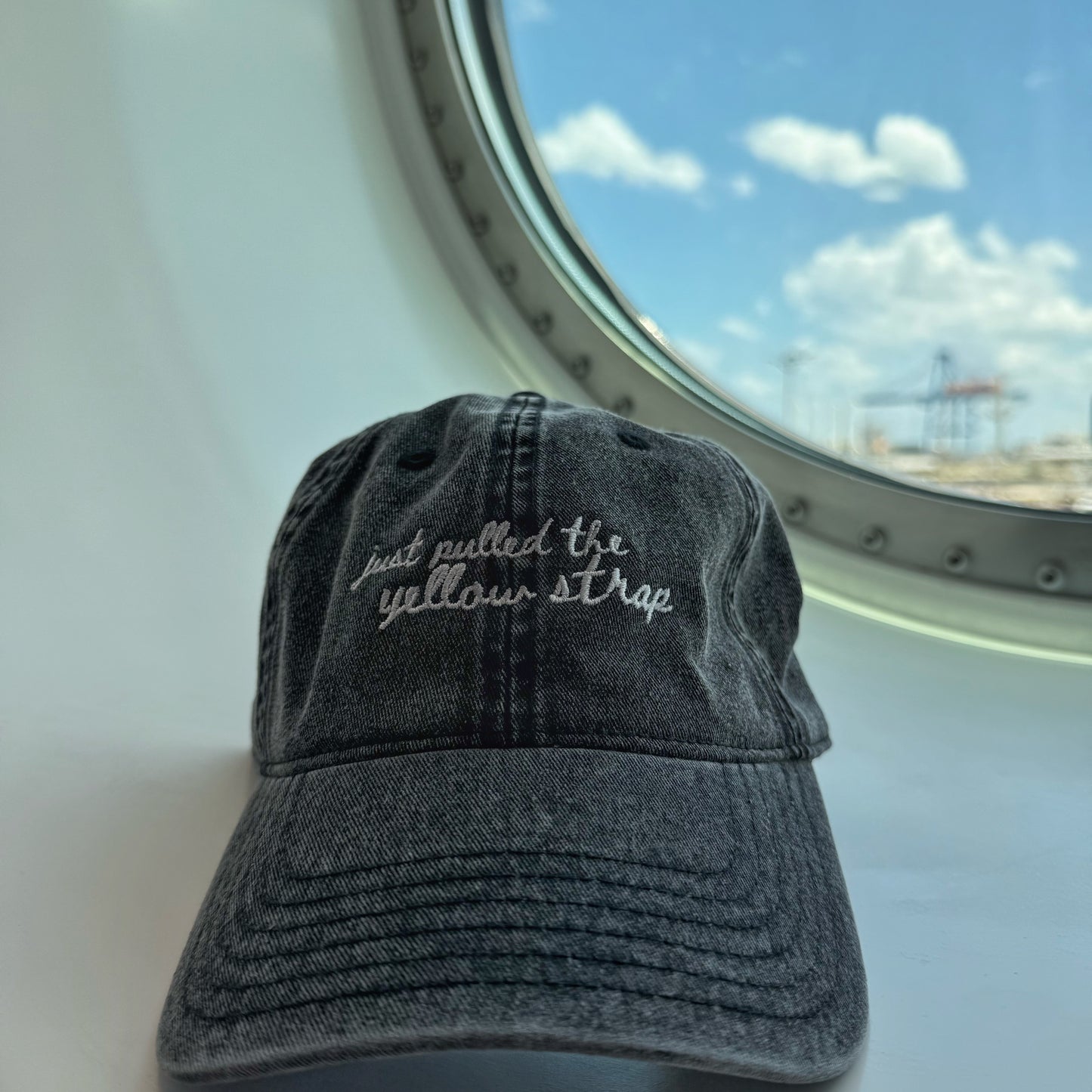 Just Pulled the Yellow Strap - Travel Truths Hat