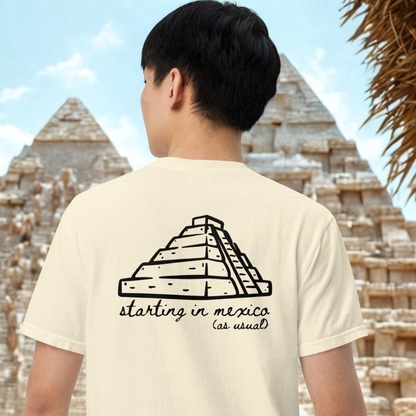 "Starting in Mexico (as Usual)" Travel Truths Tee