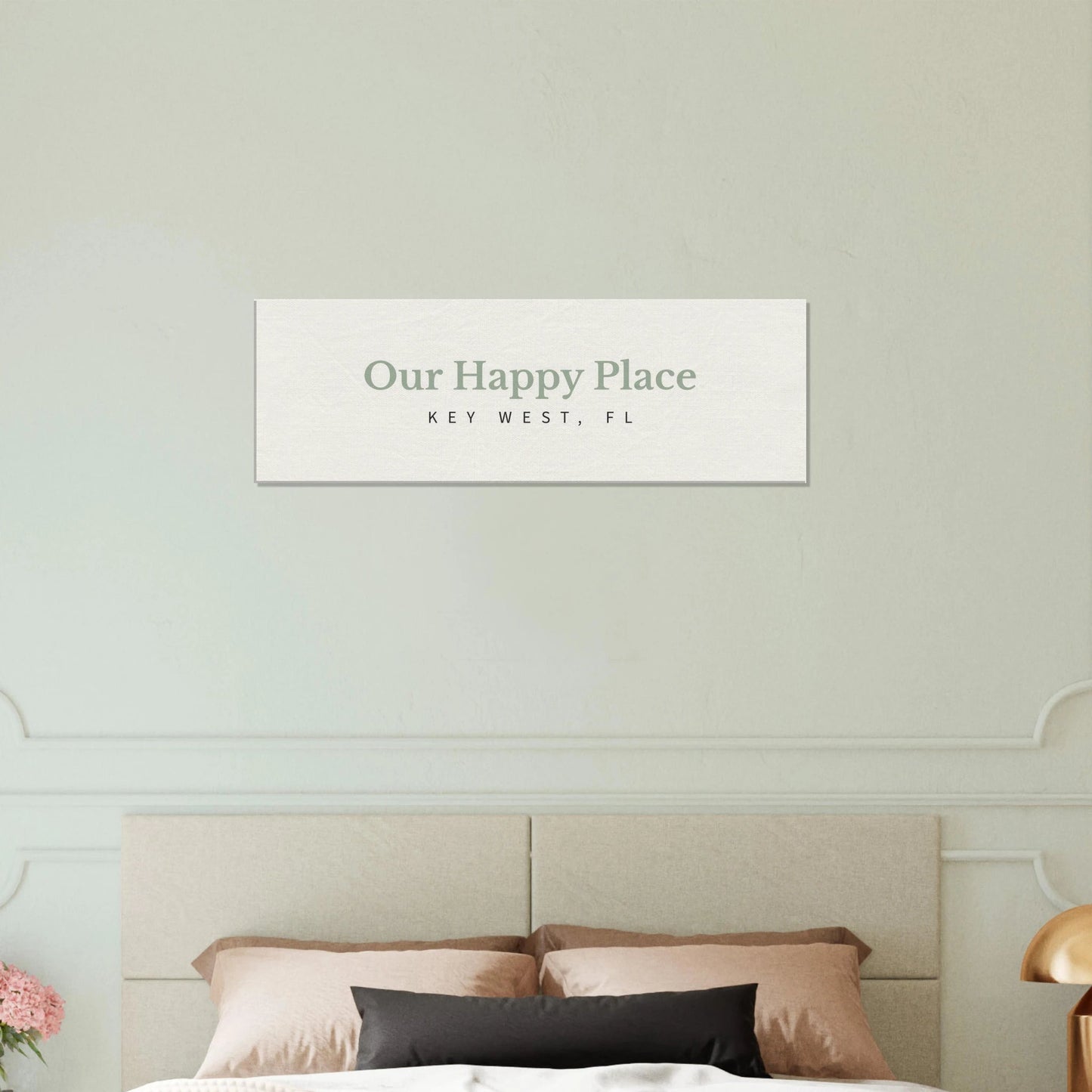 Bring Your Happy Place Home Travel - Inspired Canvas Wall Art - Out of Office Outfitters - Print Material