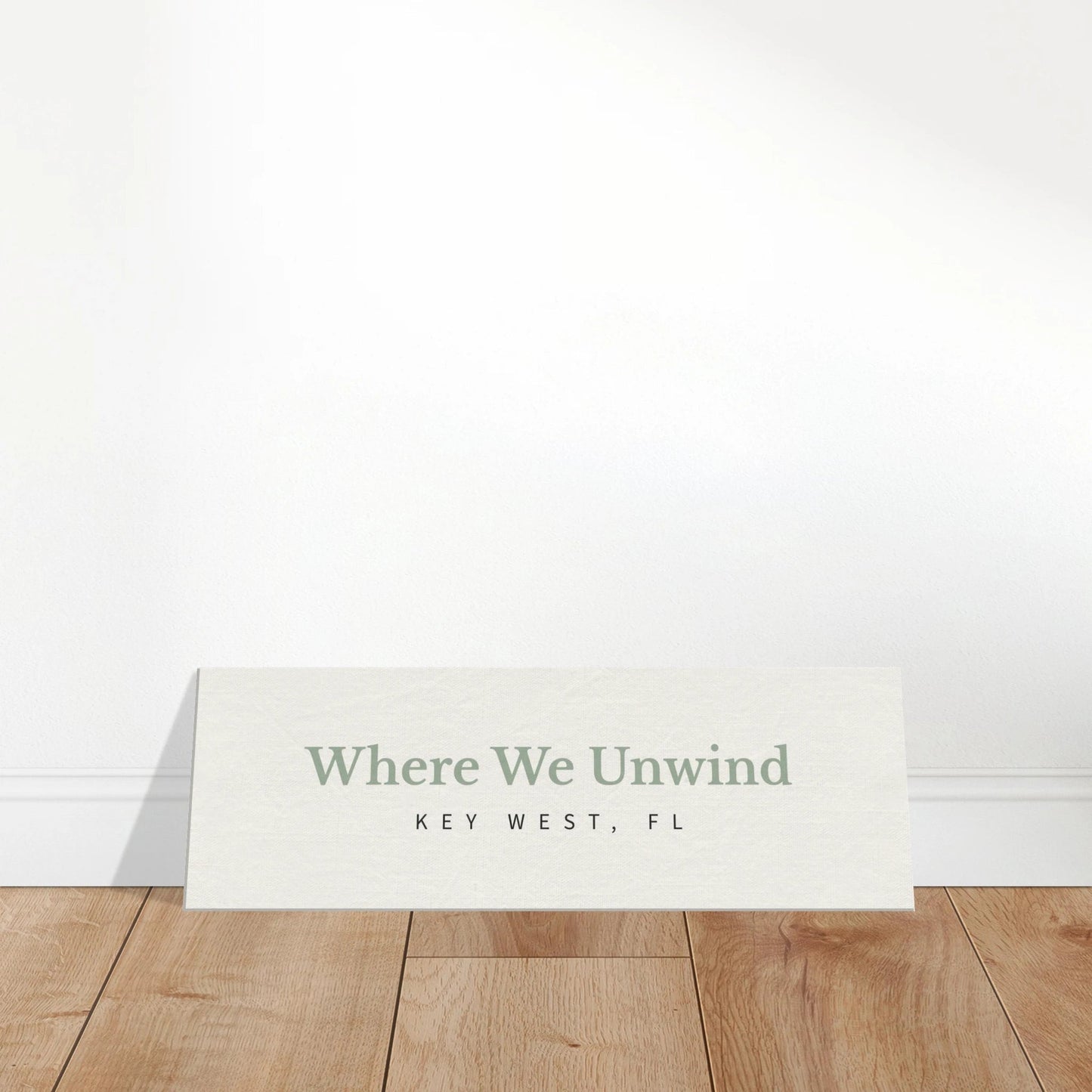 Bring Your Happy Place Home Travel - Inspired Canvas Wall Art - Out of Office Outfitters - Print Material