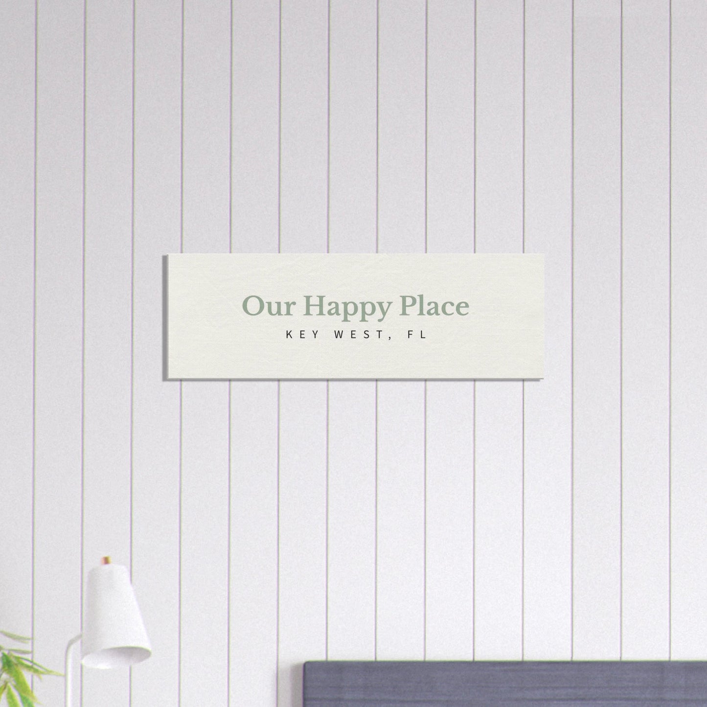 Bring Your Happy Place Home Travel - Inspired Canvas Wall Art - Out of Office Outfitters - Print Material