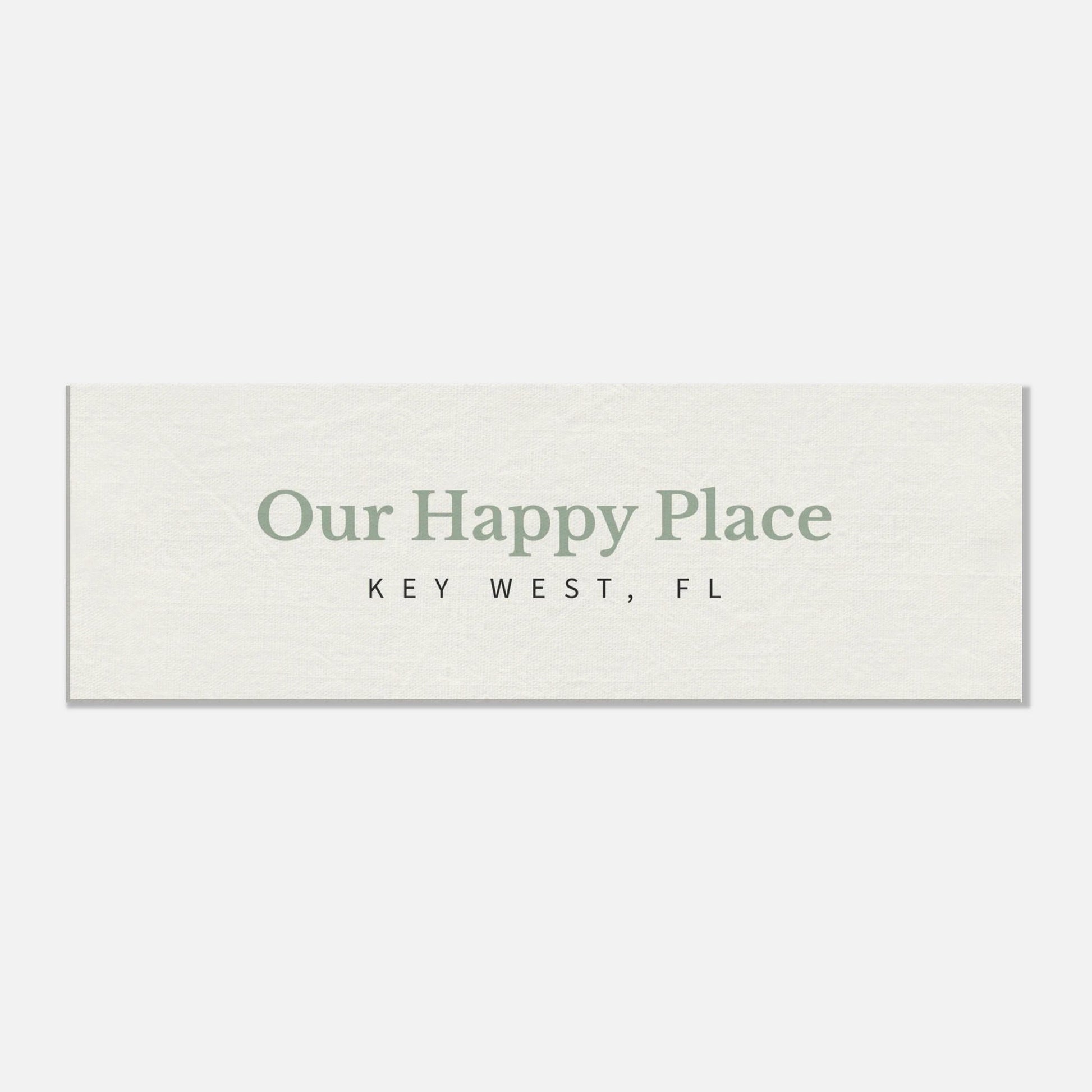 Bring Your Happy Place Home Travel - Inspired Canvas Wall Art - Out of Office Outfitters - Print Material