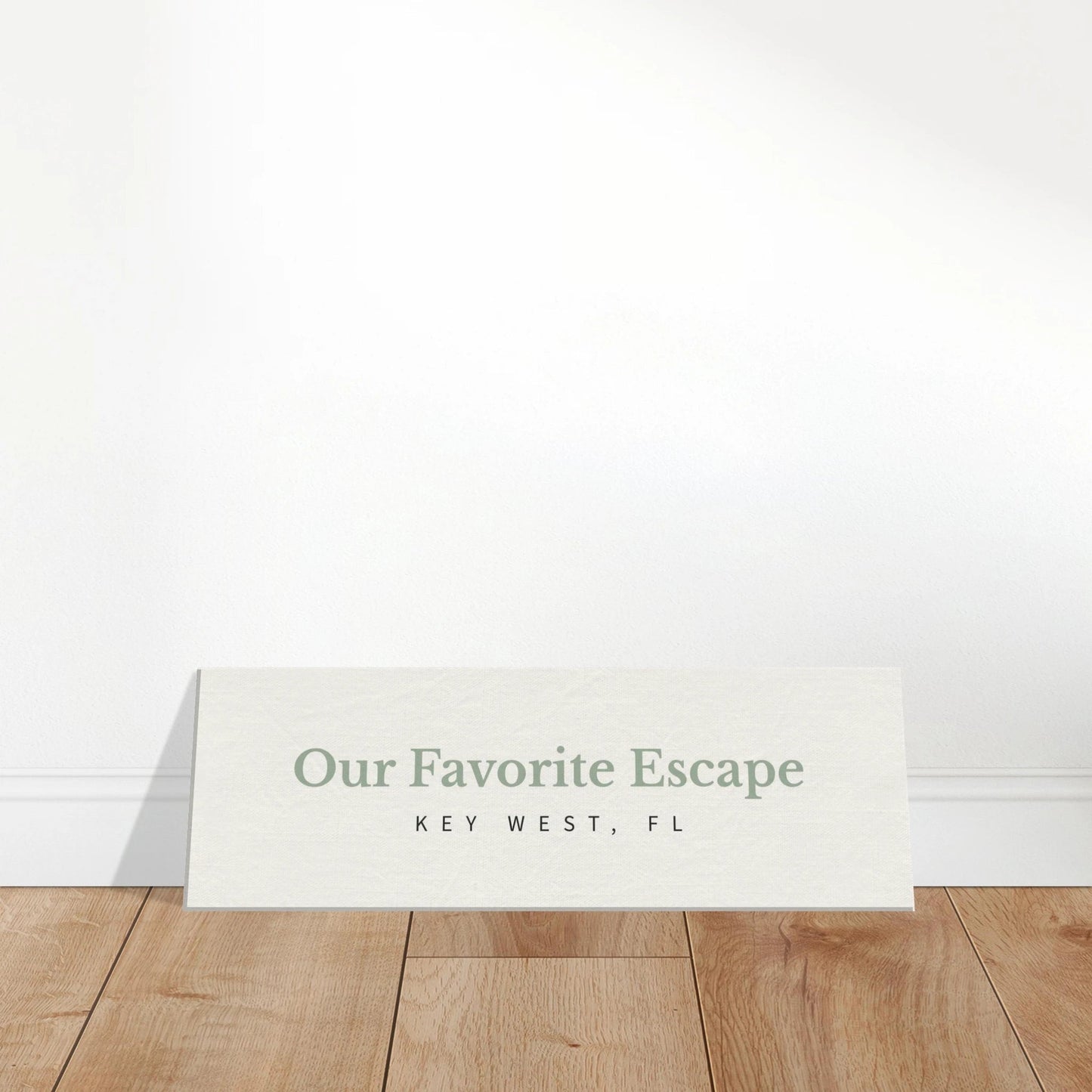 Bring Your Happy Place Home Travel - Inspired Canvas Wall Art - Out of Office Outfitters - Print Material