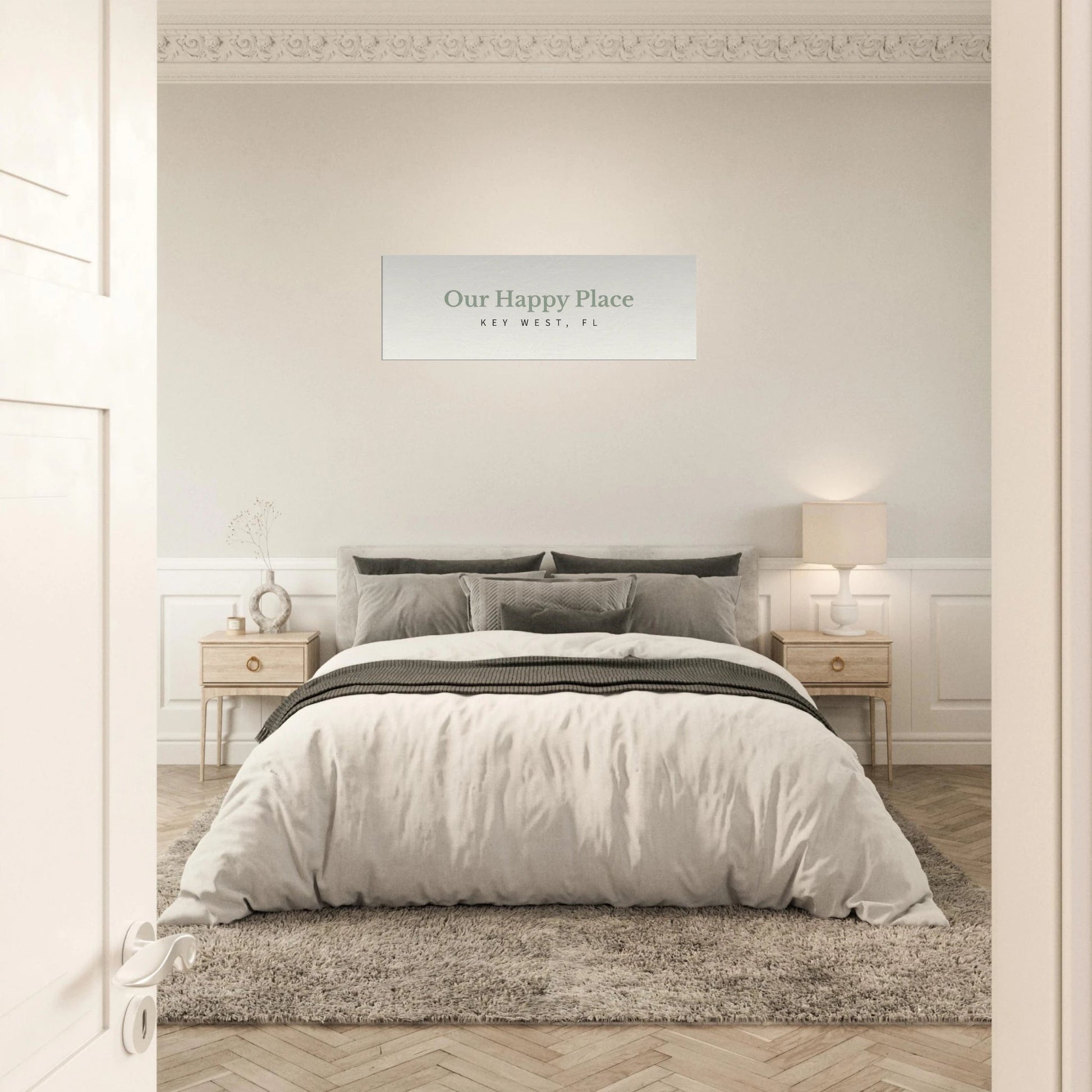 Bring Your Happy Place Home Travel - Inspired Canvas Wall Art - Out of Office Outfitters - Print Material