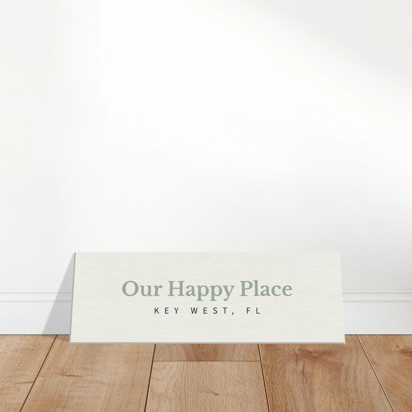 Bring Your Happy Place Home Travel - Inspired Canvas Wall Art - Out of Office Outfitters - Print Material