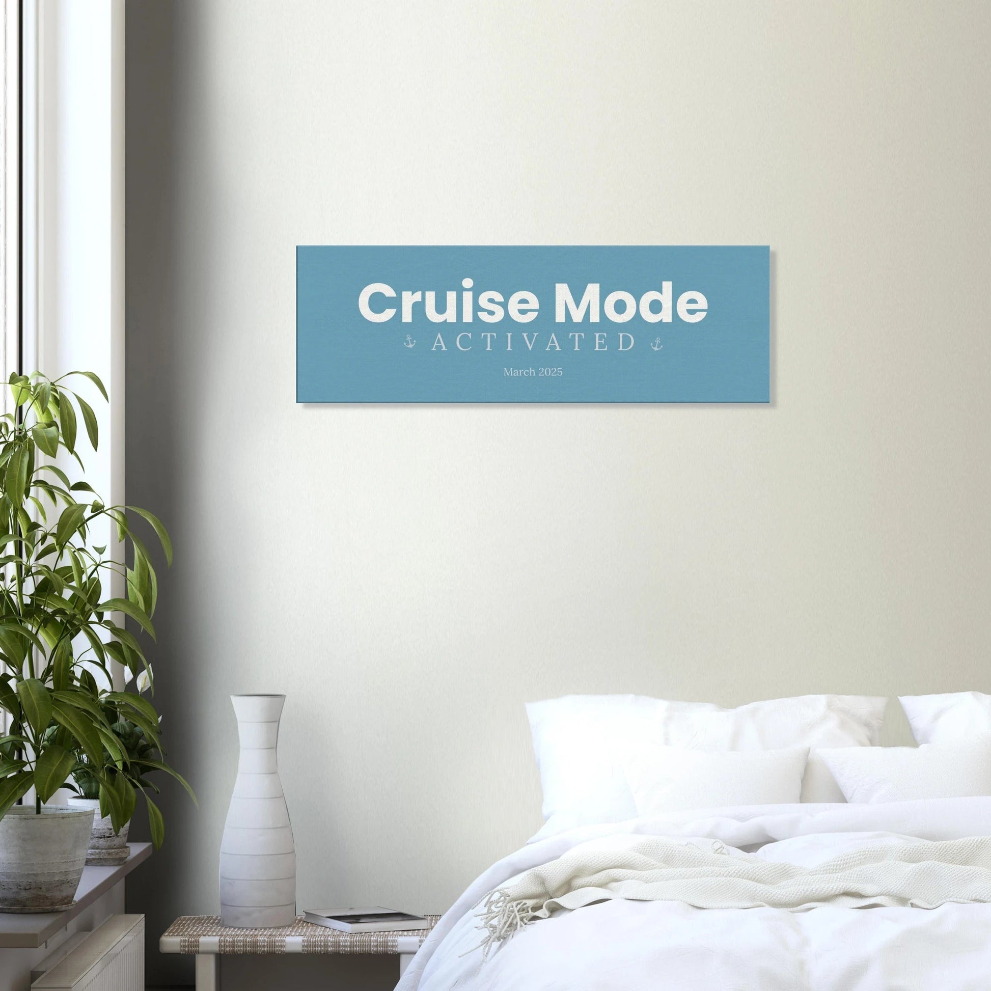 Choose Your Vacation Mode Travel Canvas Wall Art with Optional Personalization - Out of Office Outfitters - Print Material