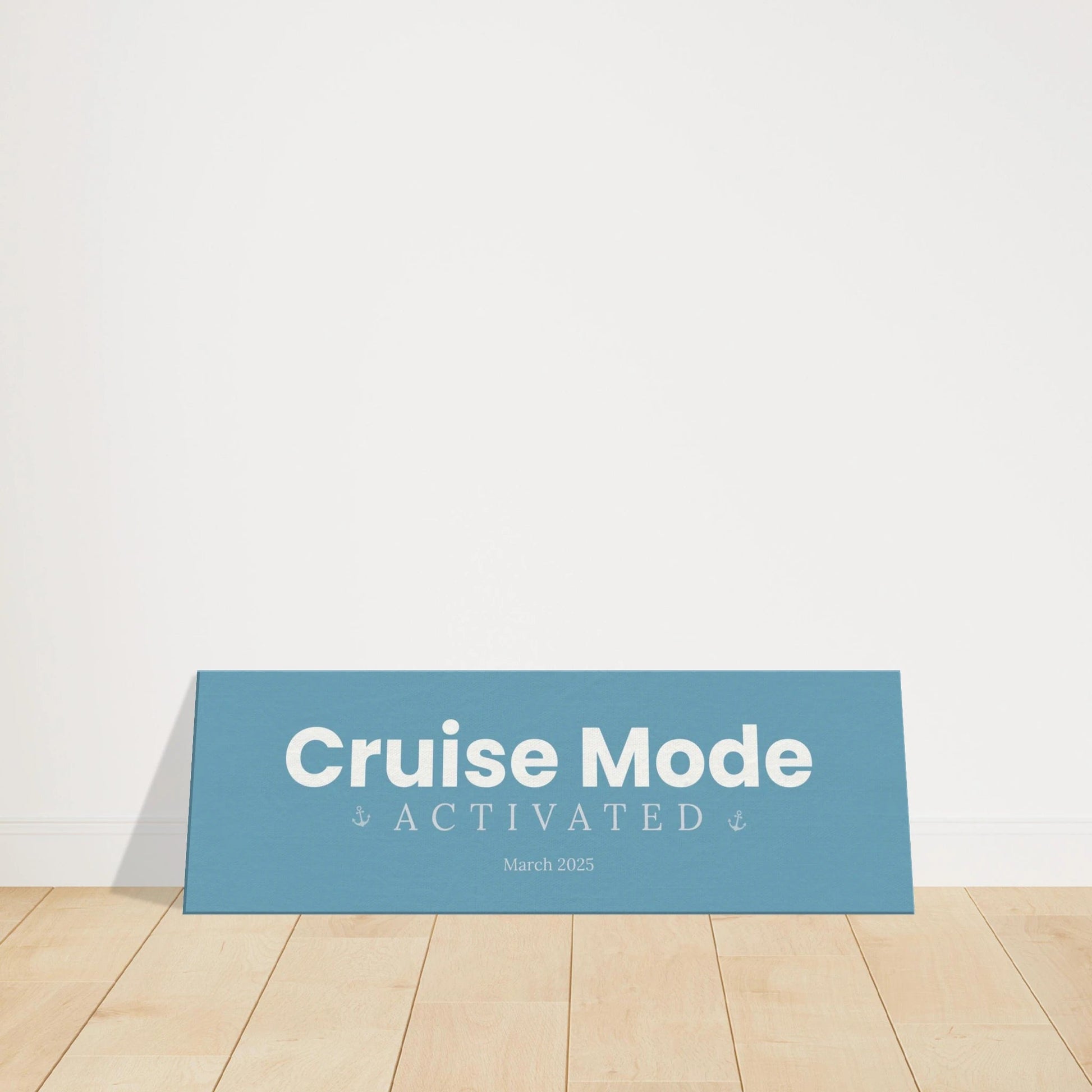 Choose Your Vacation Mode Travel Canvas Wall Art with Optional Personalization - Out of Office Outfitters - Print Material