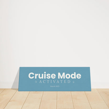 Choose Your Vacation Mode Travel Canvas Wall Art with Optional Personalization - Out of Office Outfitters - Print Material