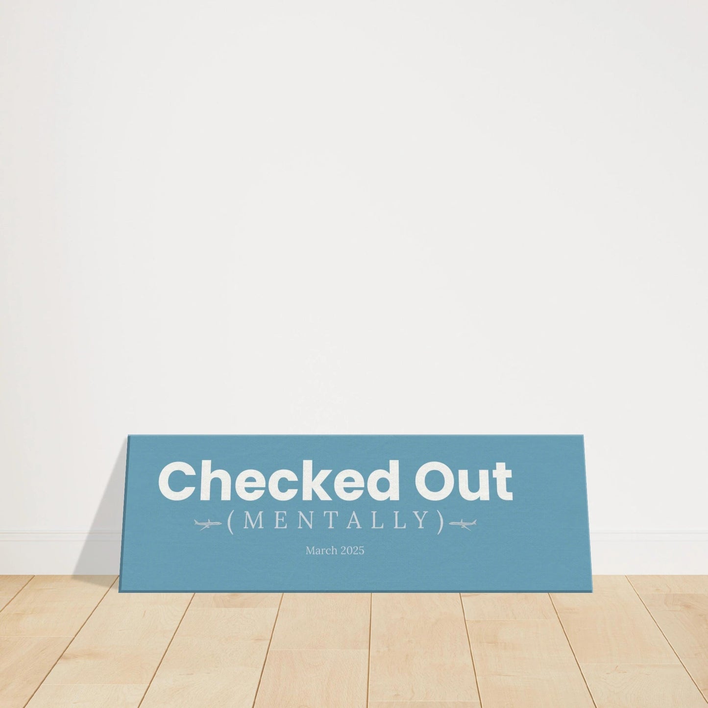 Choose Your Vacation Mode Travel Canvas Wall Art with Optional Personalization - Out of Office Outfitters - Print Material