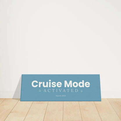 Choose Your Vacation Mode Travel Canvas Wall Art with Optional Personalization - Out of Office Outfitters - Print Material