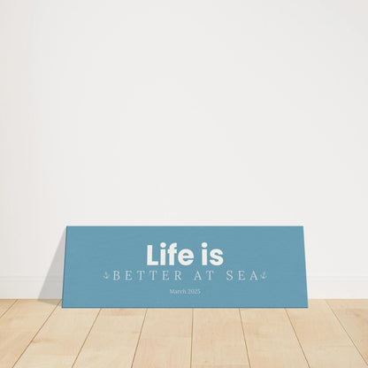 Choose Your Vacation Mode Travel Canvas Wall Art with Optional Personalization - Out of Office Outfitters - Print Material