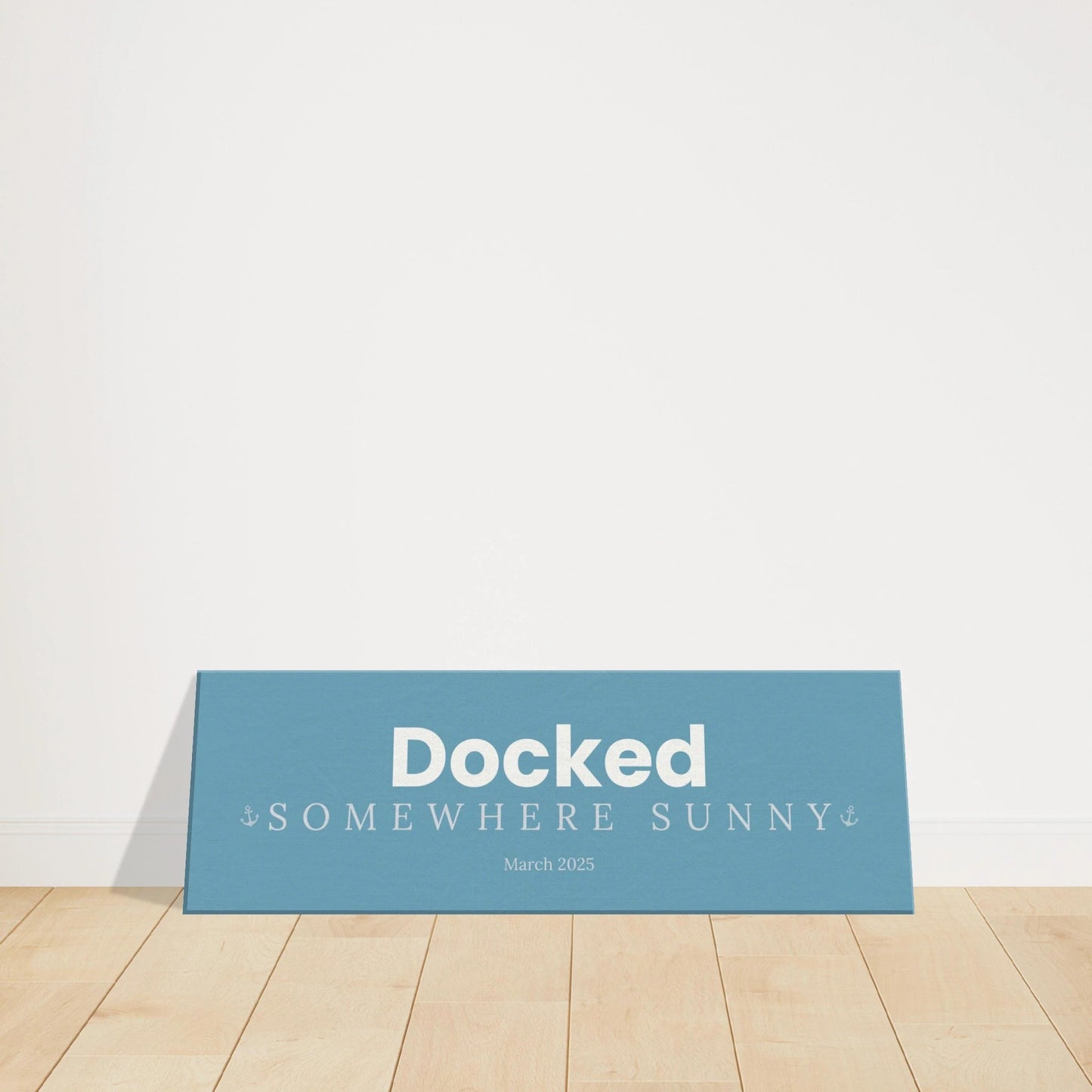 Choose Your Vacation Mode Travel Canvas Wall Art with Optional Personalization - Out of Office Outfitters - Print Material