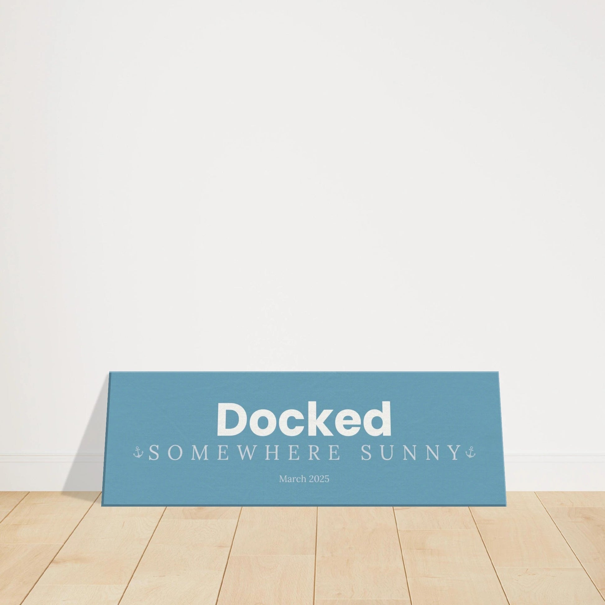 Choose Your Vacation Mode Travel Canvas Wall Art with Optional Personalization - Out of Office Outfitters - Print Material