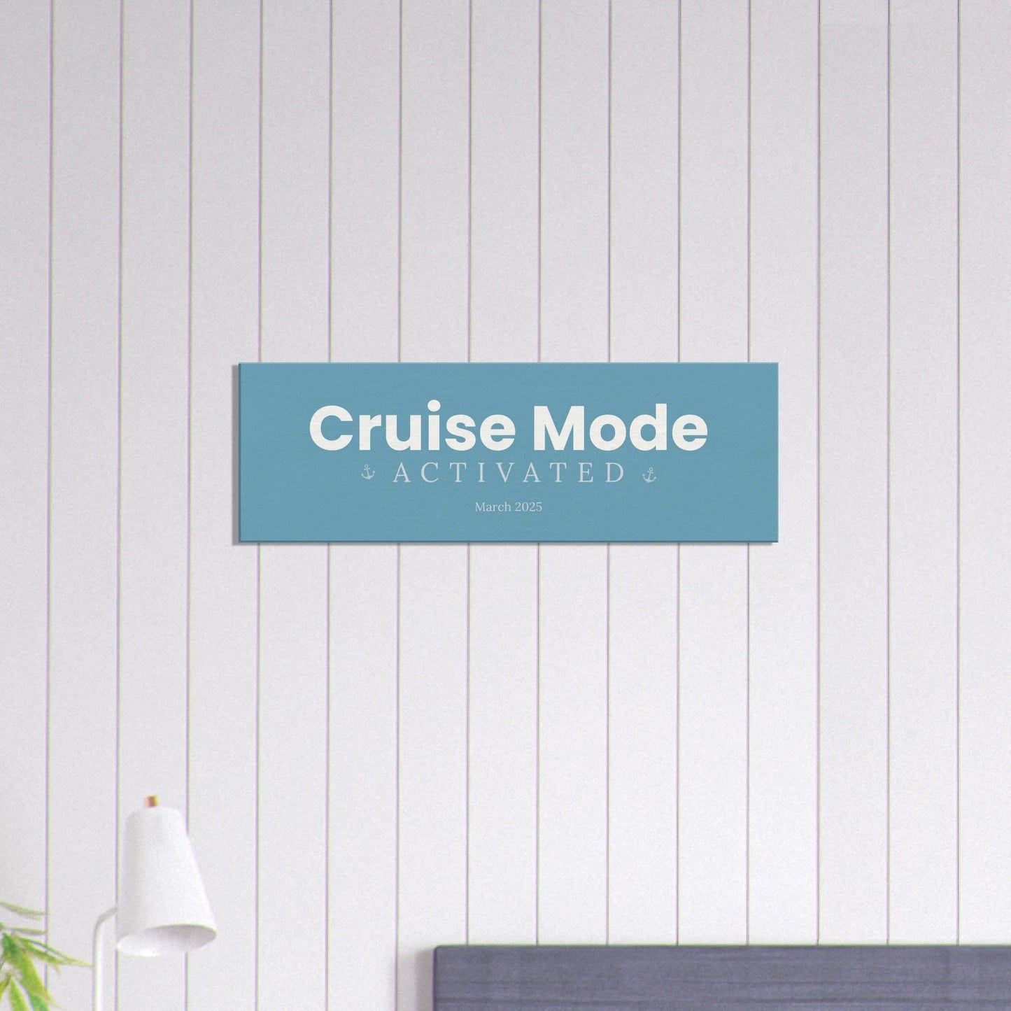 Choose Your Vacation Mode Travel Canvas Wall Art with Optional Personalization - Out of Office Outfitters - Print Material