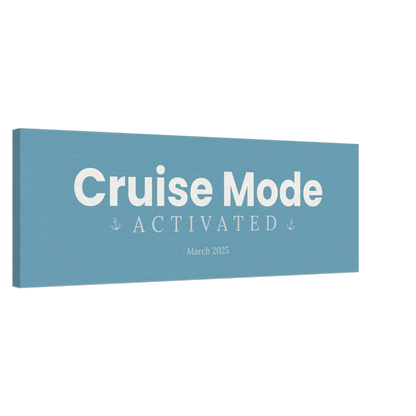 Choose Your Vacation Mode Travel Canvas Wall Art with Optional Personalization - Out of Office Outfitters - Print Material