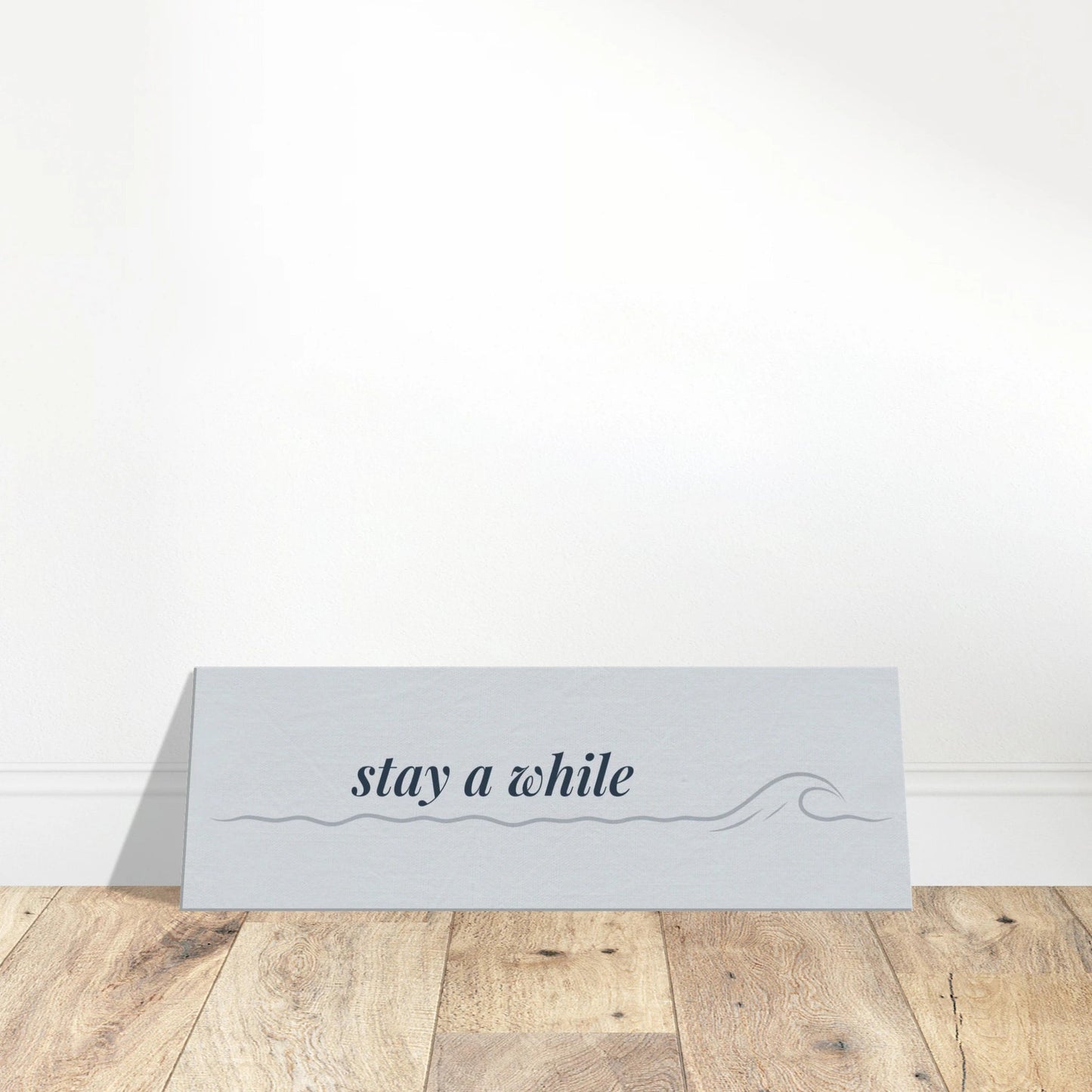 Coastal Phrase Canvas Wall Art - Out of Office Outfitters - Print Material