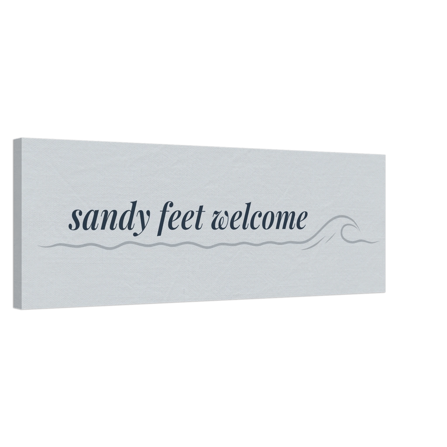 Coastal Phrase Canvas Wall Art - Out of Office Outfitters - Print Material