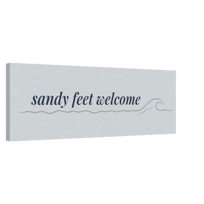 Coastal Phrase Canvas Wall Art - Out of Office Outfitters - Print Material