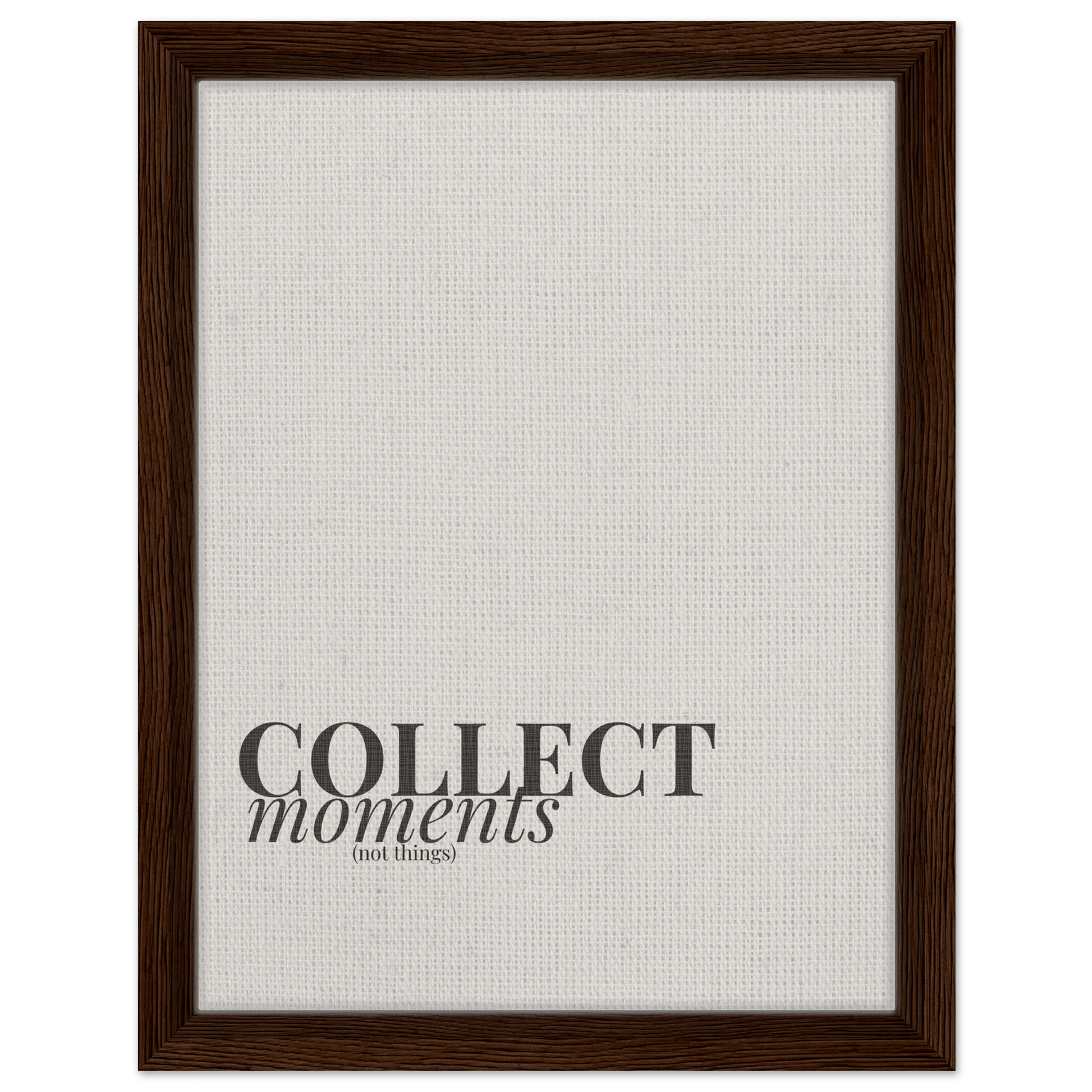 Collect Moments Travel Inspired Canvas Wall Art - Out of Office Outfitters - Print Material
