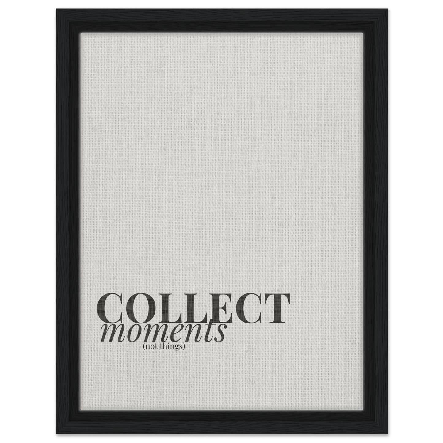 Collect Moments Travel Inspired Canvas Wall Art - Out of Office Outfitters - Print Material