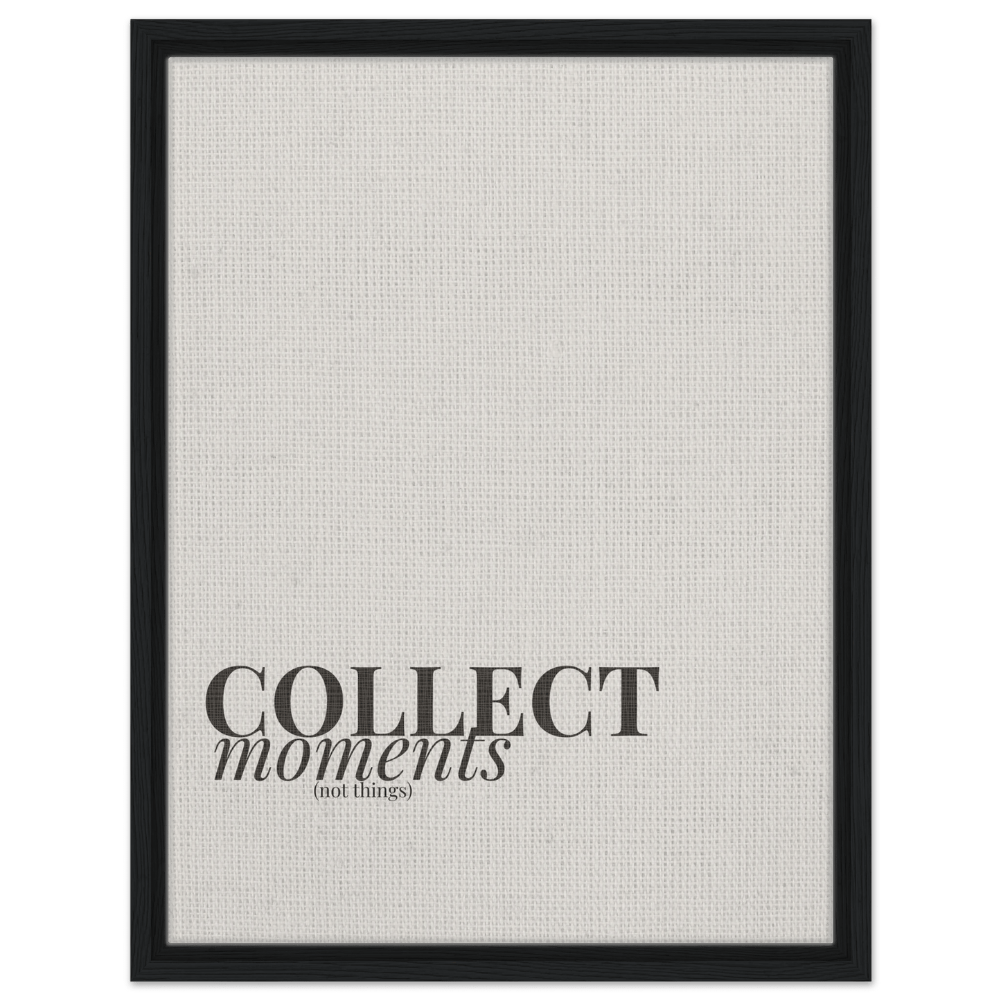 Collect Moments Travel Inspired Canvas Wall Art - Out of Office Outfitters - Print Material