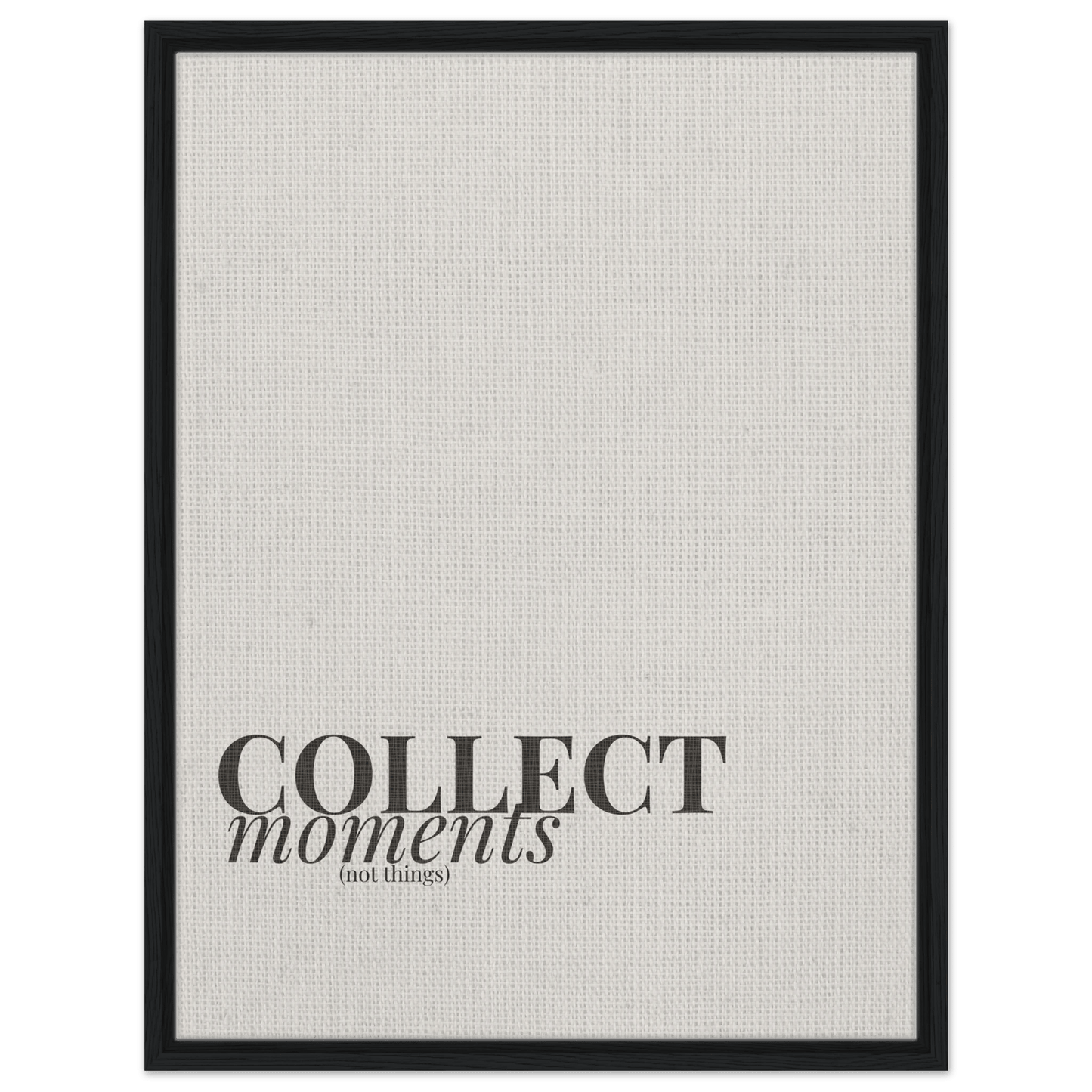 Collect Moments Travel Inspired Canvas Wall Art - Out of Office Outfitters - Print Material
