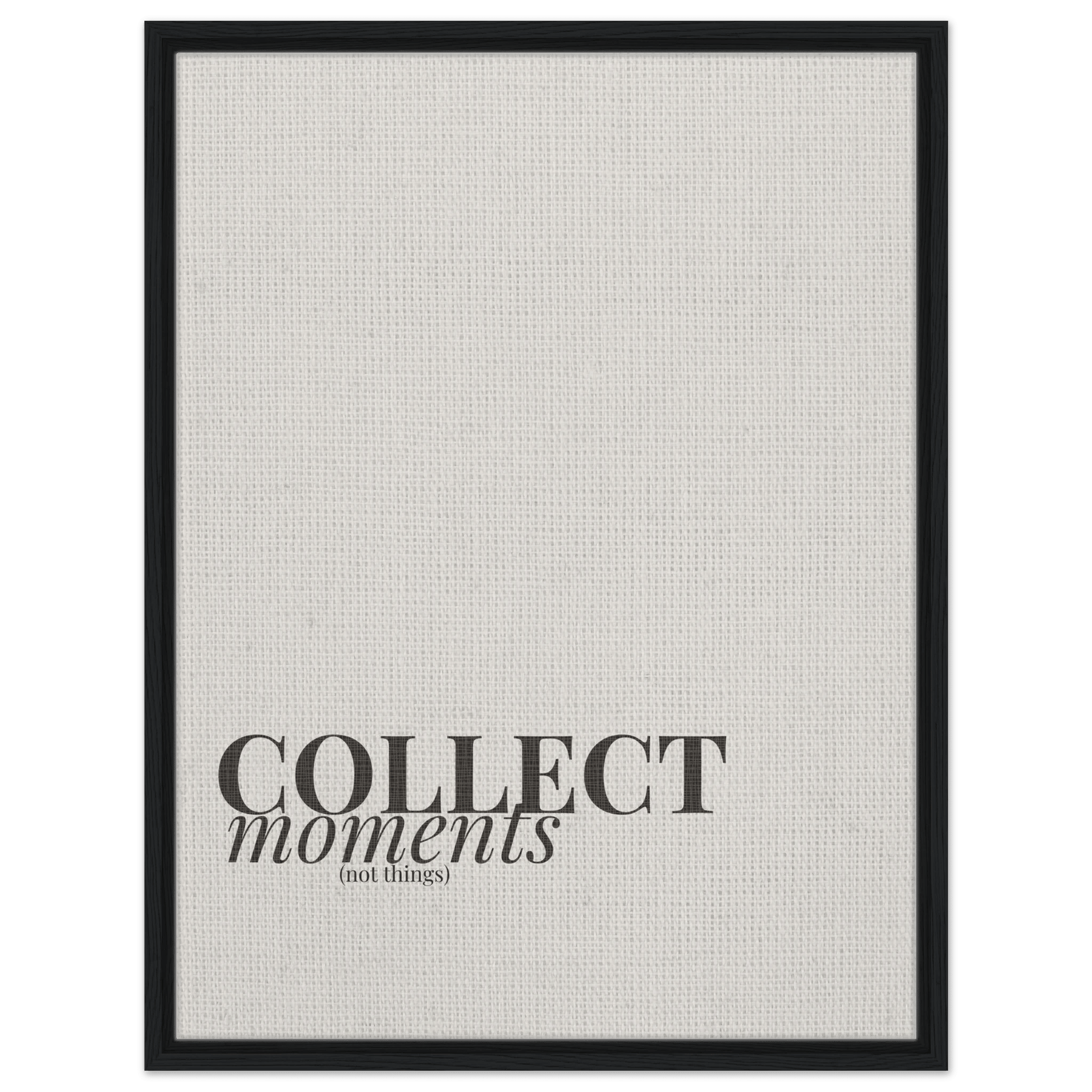 Collect Moments Travel Inspired Canvas Wall Art - Out of Office Outfitters - Print Material