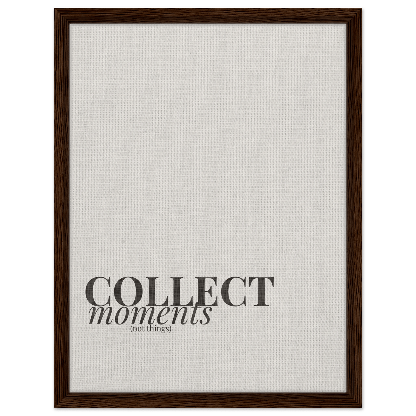 Collect Moments Travel Inspired Canvas Wall Art - Out of Office Outfitters - Print Material