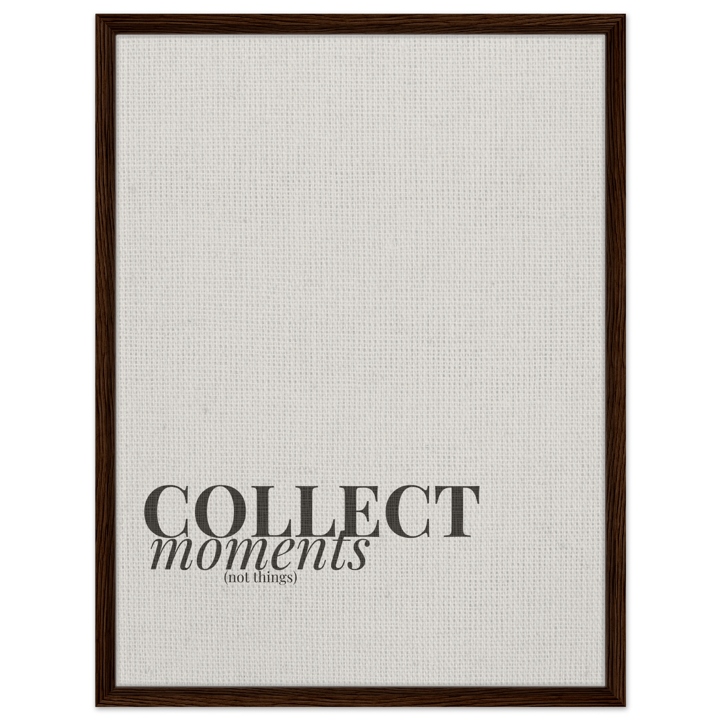 Collect Moments Travel Inspired Canvas Wall Art - Out of Office Outfitters - Print Material