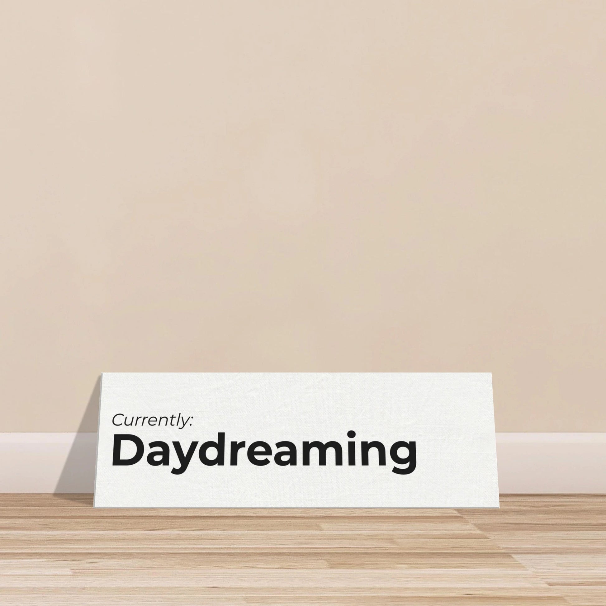 Currently: {Status} Travel Canvas Wall Art - Out of Office Outfitters - Print Material