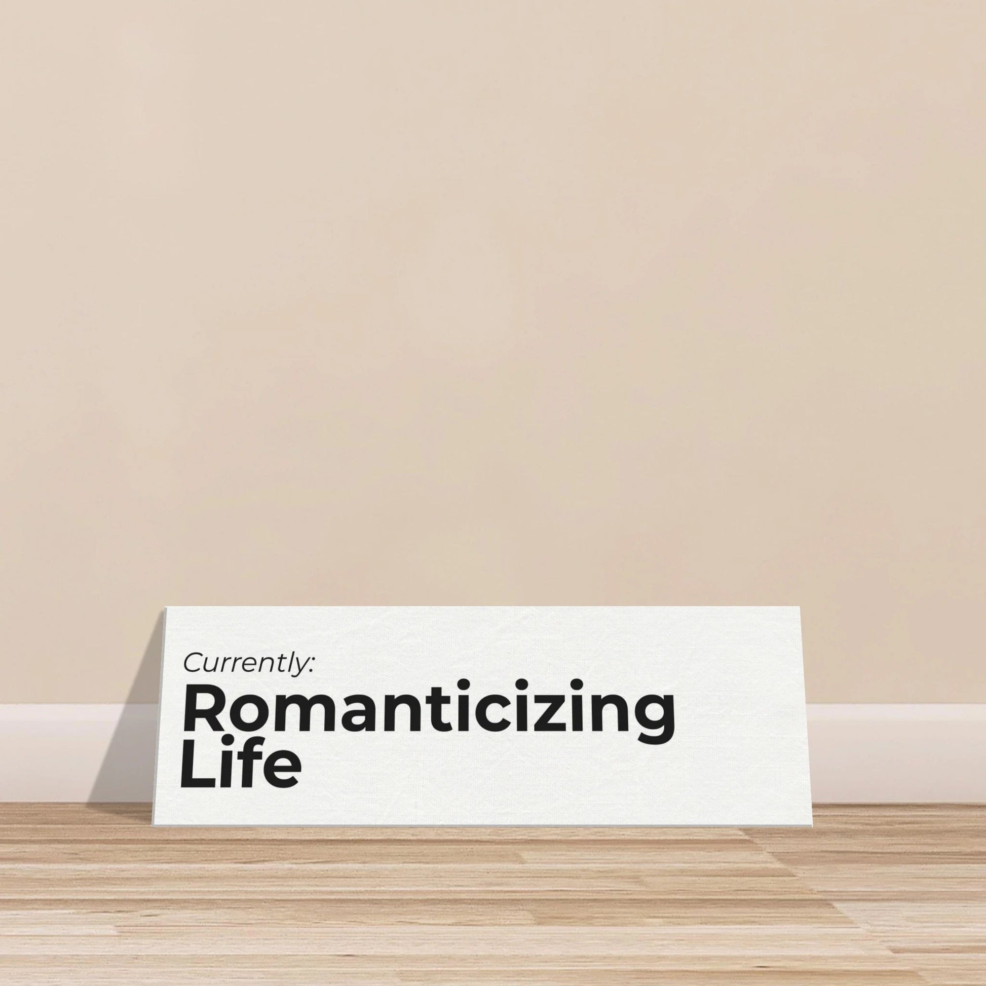 Currently: {Status} Travel Canvas Wall Art - Out of Office Outfitters - Print Material