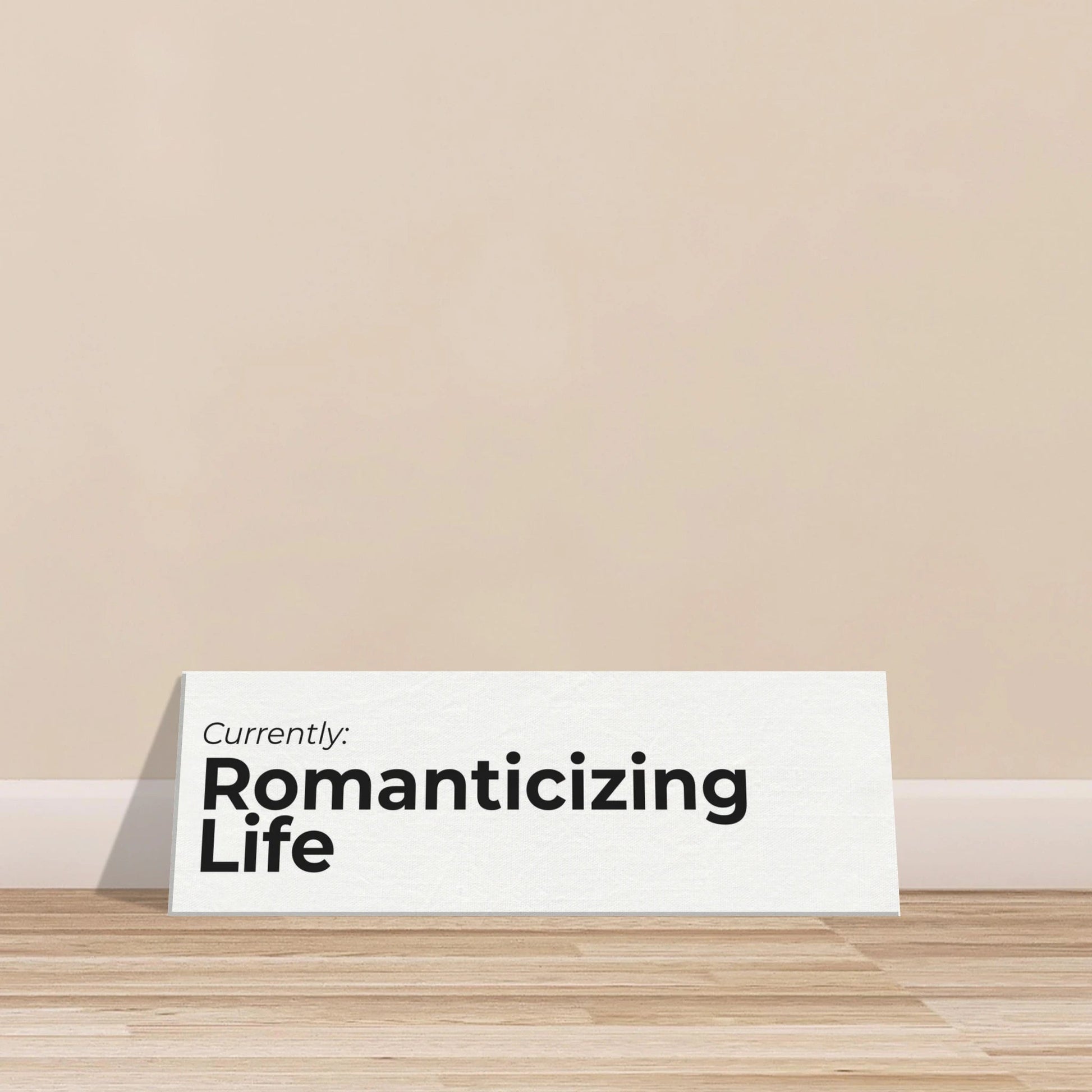 Currently: {Status} Travel Canvas Wall Art - Out of Office Outfitters - Print Material