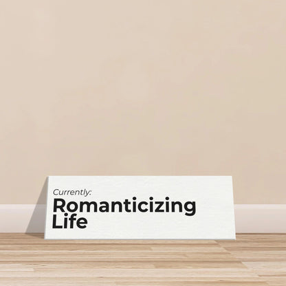 Currently: {Status} Travel Canvas Wall Art - Out of Office Outfitters - Print Material