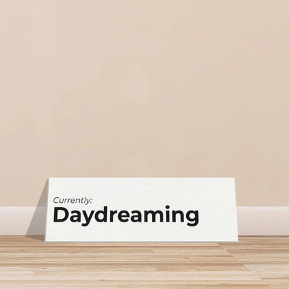 Currently: {Status} Travel Canvas Wall Art - Out of Office Outfitters - Print Material