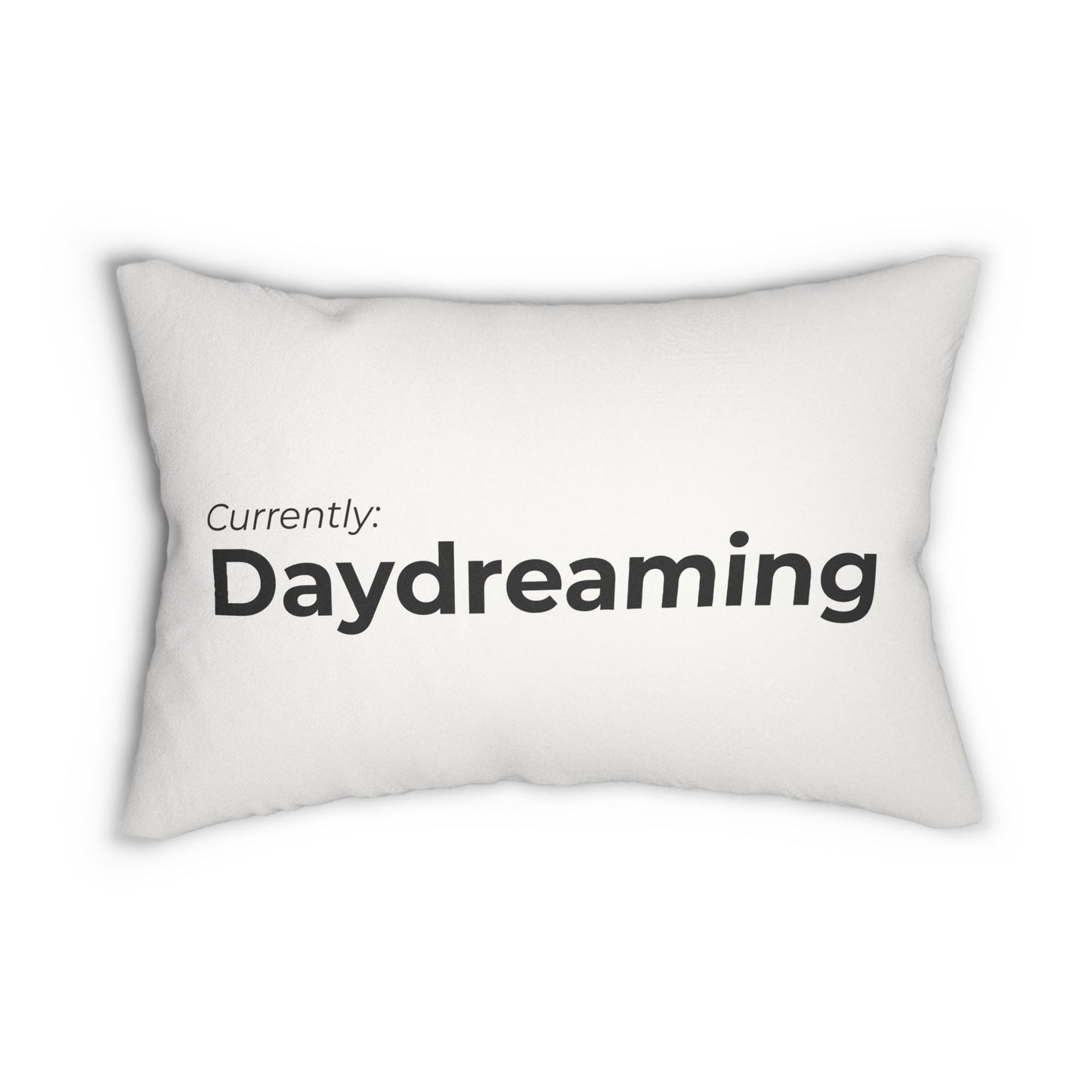 Currently... Travel Lifestyle Status Decorative Lumbar Pillow - Out of Office Outfitters - Home Decor