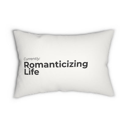 Currently... Travel Lifestyle Status Decorative Lumbar Pillow - Out of Office Outfitters - Home Decor