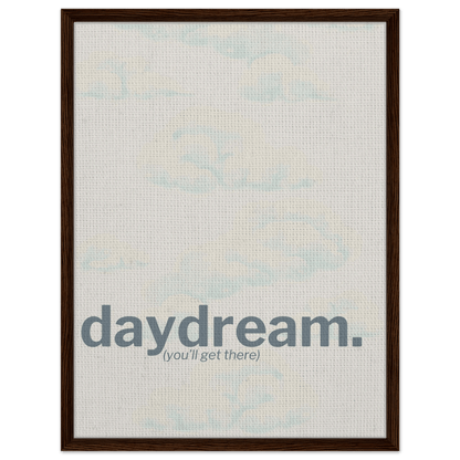 Daydream — Soft Minimal Canvas Wall Art - Out of Office Outfitters - Print Material