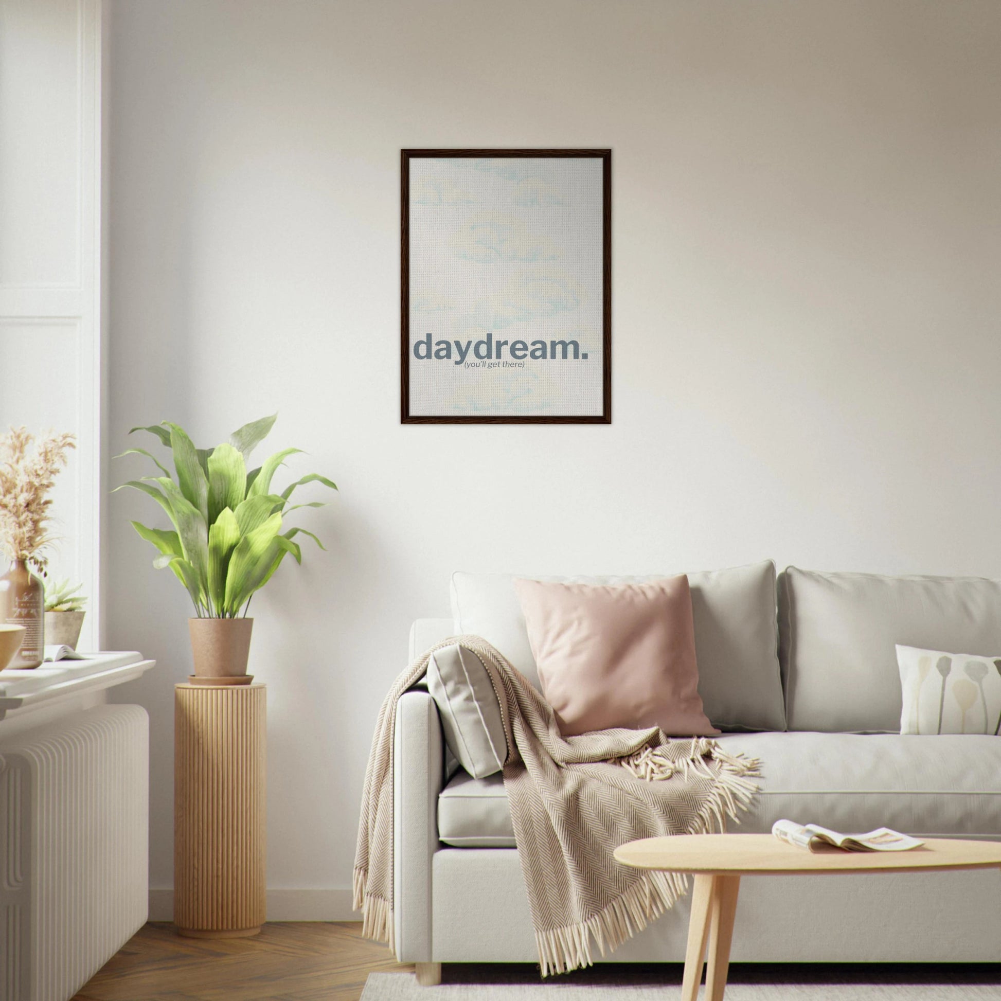 Daydream — Soft Minimal Canvas Wall Art - Out of Office Outfitters - Print Material