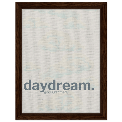 Daydream — Soft Minimal Canvas Wall Art - Out of Office Outfitters - Print Material