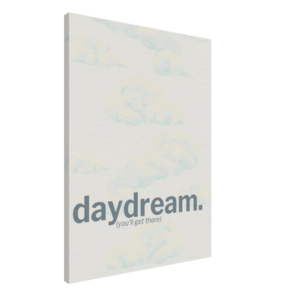 Daydream — Soft Minimal Canvas Wall Art - Out of Office Outfitters - Print Material
