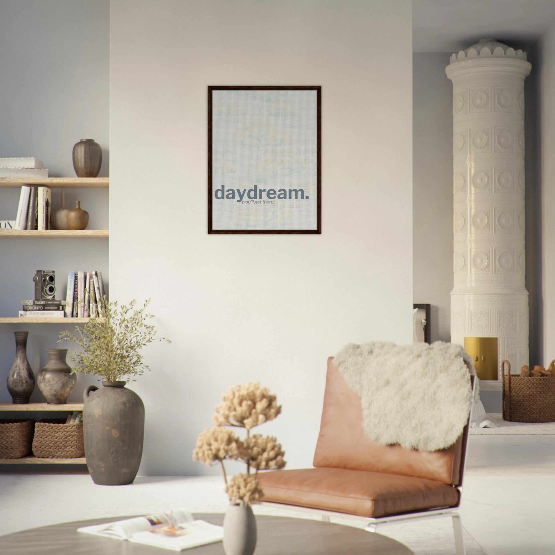 Daydream — Soft Minimal Canvas Wall Art - Out of Office Outfitters - Print Material