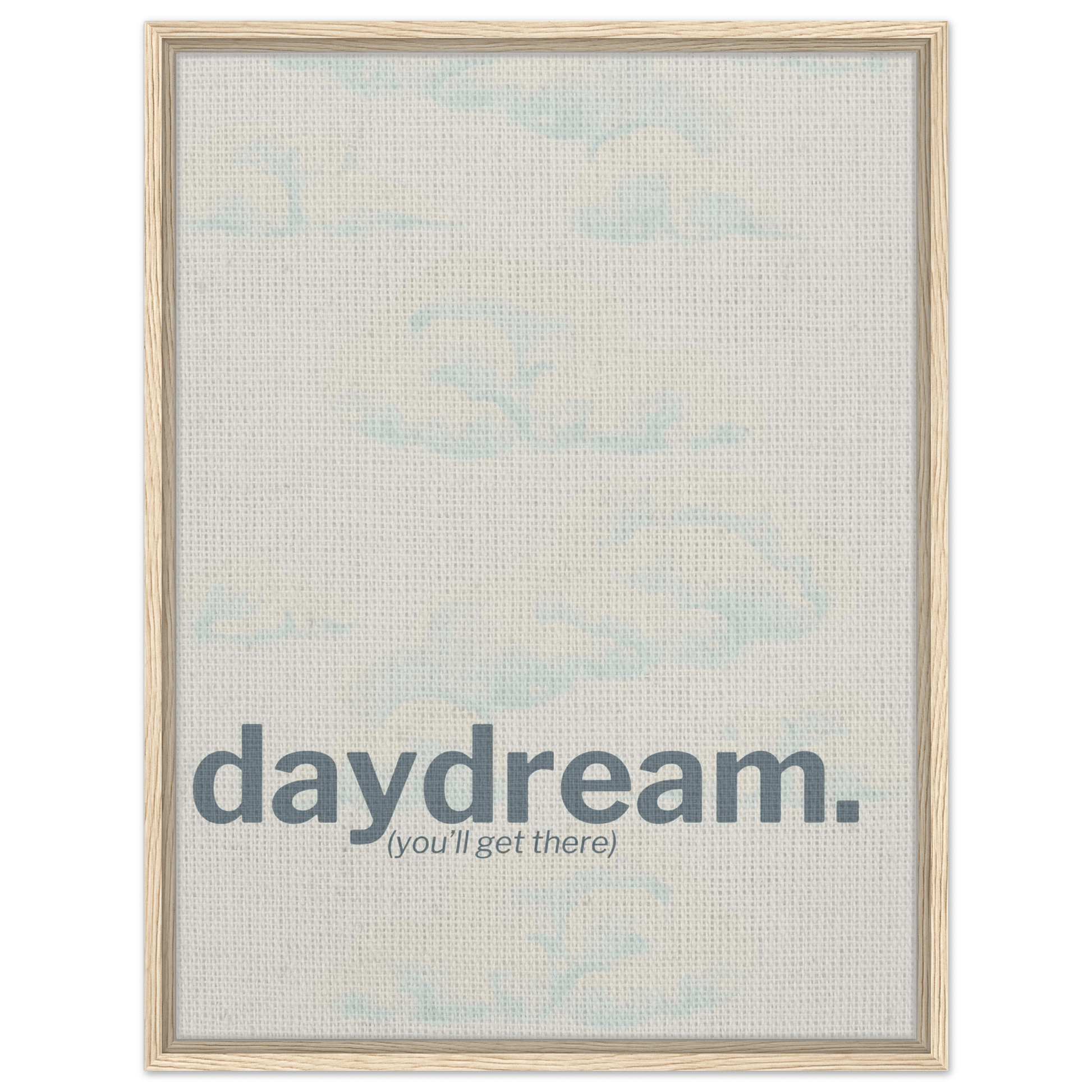 Daydream — Soft Minimal Canvas Wall Art - Out of Office Outfitters - Print Material